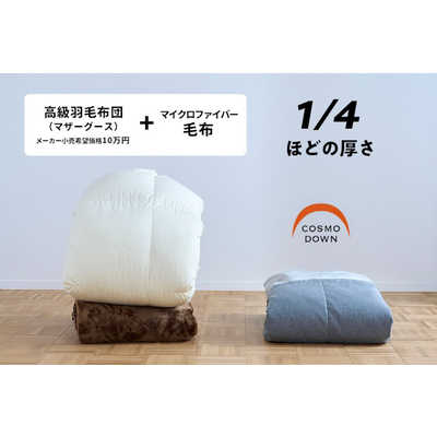 モリリン 掛け布団 45秒動画 モリリン あったか7層ハイブリッド掛布団 シングル