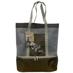 ユーザー アウトドア用品 保冷 EVAメッシュ トートバッグ USER (370×410×140mm/ブラウン) U-Q898 ユーザー アウトドア用品 保冷 EVAメッシュ トートバッグ USER (370×410×140mm/ブラウン) U-Q898