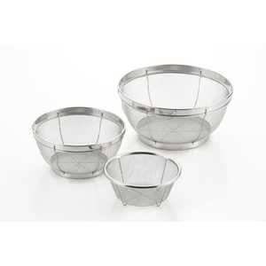 ヨシカワ ミズリードIIステンレスザル3PCS 15 19 25cm 1686186 ヨシカワ ミズリードIIステンレスザル3PCS 15 19 25cm 1686186