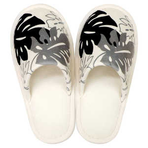 ヨコズナ yk18slipperトイレスリッパ モノステラ/アイボリー YK18SLIPPER ヨコズナ yk18slipperトイレスリッパ モノステラ/アイボリー YK18SLIPPER