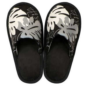 ヨコズナ yk18slipperトイレスリッパ モノステラ/ブラック YK18SLIPPER ヨコズナ yk18slipperトイレスリッパ モノステラ/ブラック YK18SLIPPER