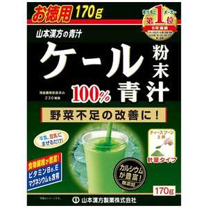 山本漢方 ケール粉末100%青汁 170g(85g×2袋)