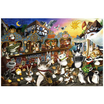 やのまん ジグソーパズル 10-1510 わちふぃーるど 陽だまりと月夜の