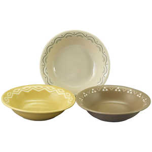 山加商店 komon 食器セット 皿 深皿 小鉢 ボウル サラダボウル 14cm 3枚セット YMK8076 山加商店 komon 食器セット 皿 深皿 小鉢 ボウル サラダボウル 14cm 3枚セット YMK8076