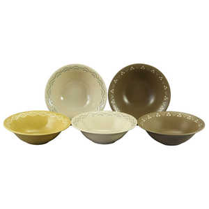 山加商店 komon 食器セット サラダボウル シリアルボウル 皿 ボウル 16cm 5枚セット YMK8072