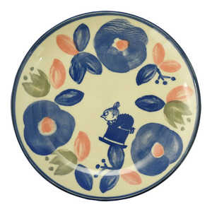 山加商店 MOOMIN (ムーミン) ペリア(PeriA) 中皿 取り皿 プレート 皿 約直径14cm ネイビー MM7702255 山加商店 MOOMIN (ムーミン) ペリア(PeriA) 中皿 取り皿 プレート 皿 約直径14cm ネイビー MM7702255