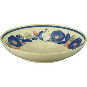 山加商店 MOOMIN (ムーミン) ペリア(PeriA) パスタ皿 カレー皿 プレート 皿 約直径21cm×深さ4cm ネイビー MM7702355 山加商店 MOOMIN (ムーミン) ペリア(PeriA) パスタ皿 カレー皿 プレート 皿 約直径21cm×深さ4cm ネイビー MM7702355