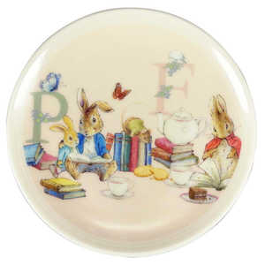 山加商店 ピーターラビット プレート 皿 13cm 絵本シリーズ ピンク PR612257 山加商店 ピーターラビット プレート 皿 13cm 絵本シリーズ ピンク PR612257