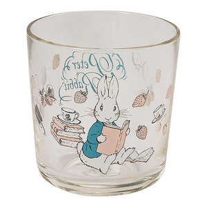 山加商店 ピーターラビット グラス 約255ml リトルブック ピーター PR621813 山加商店 ピーターラビット グラス 約255ml リトルブック ピーター PR621813
