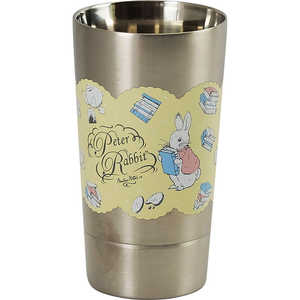 山加商店 ピーターラビット 二重 ステンレス タンブラー 約350ml リトルブック シスターズ PR622855 山加商店 ピーターラビット 二重 ステンレス タンブラー 約350ml リトルブック シスターズ PR622855