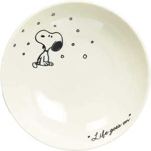 山加商店 PEANUTS(ピーナッツ) スヌーピー ボウル 皿 約17cm シーズン ホワイト SN614359 山加商店 PEANUTS(ピーナッツ) スヌーピー ボウル 皿 約17cm シーズン ホワイト SN614359