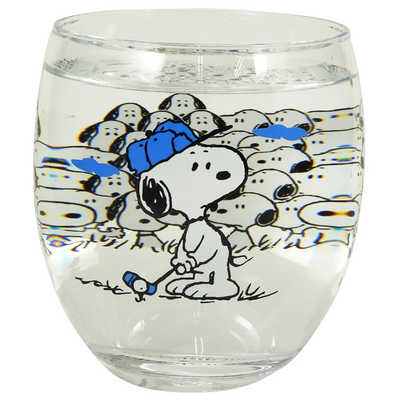 山加商店 PEANUTS (ピーナッツ) スヌーピー グラス コップ 約300ml 