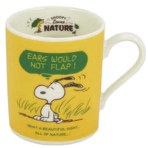 山加商店 PEANUTS (ピーナッツ) マグカップ 約320ml NATURE イエロー SN130211 山加商店 PEANUTS (ピーナッツ) マグカップ 約320ml NATURE イエロー SN130211