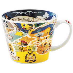 山加商店 ニューボン スープマグ マップ MOOMIN(ムーミン) MM322-36