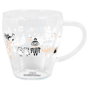 山加商店 MOOMIN (ムーミン) 耐熱ガラス マグカップ リトルミイ MM3602815 山加商店 MOOMIN (ムーミン) 耐熱ガラス マグカップ リトルミイ MM3602815