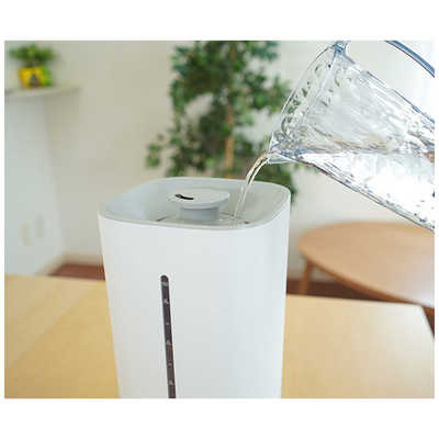 ユアサ 上部給水式超音波式加湿器 YHB-45C-W の通販 - カテゴリ