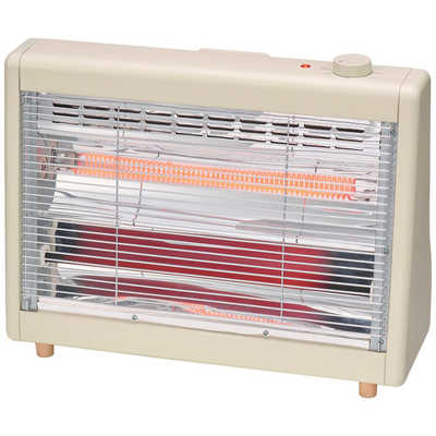 ユアサ　ワイドハイブリッドヒーター 1000W カーボンヒーター・シーズヒーター ベージュ　YKT-WCS1000G-LC ユアサ ワイドハイブリッドヒーター 1000W カーボンヒーター・シーズ