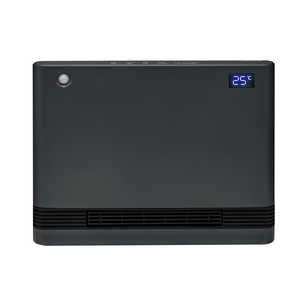 ユアサ 分解して洗えるワイドタイプのセラミックファンヒーター 1200W 人感センサー付き グレー YA-PS1246SGM-H