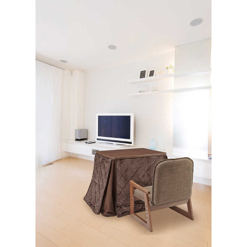 ユアサ ユアサ おひとり様こたつ なごみワイド [約55×69cm /長方形] NGM-N69DLH-FBR NGM-N69DLH-FBR