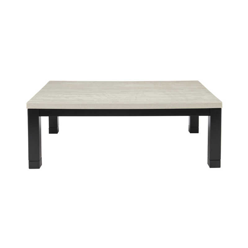 ユアサ ユアサ 軽量モダンデザインこたつ [約75×120cm /長方形] アンティークホワイト FRD-1201D-AW FRD-1201D-AW