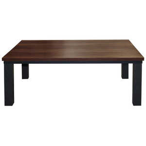 ユアサ フラットヒーターこたつ [約70×105cm /長方形] ブラウン YLW-1059MC-MBK