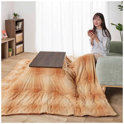 ユアサ ソファに合わせる2WAYこたつ　フェリス90E ブラウン ［約50×90cm /長方形］ 総合ネット通販 タンタンショップ ⁄ ユアサプライムス ソファに