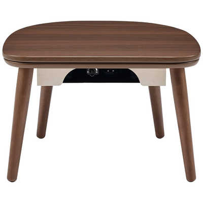 ユアサ 半月型ミニテーブル ちいさなこたつ [約45×50cm /長方形