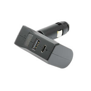 ヤック スリムポート ディレクション USB＋TYPE-C＋バッテリーチェッカー ZE87