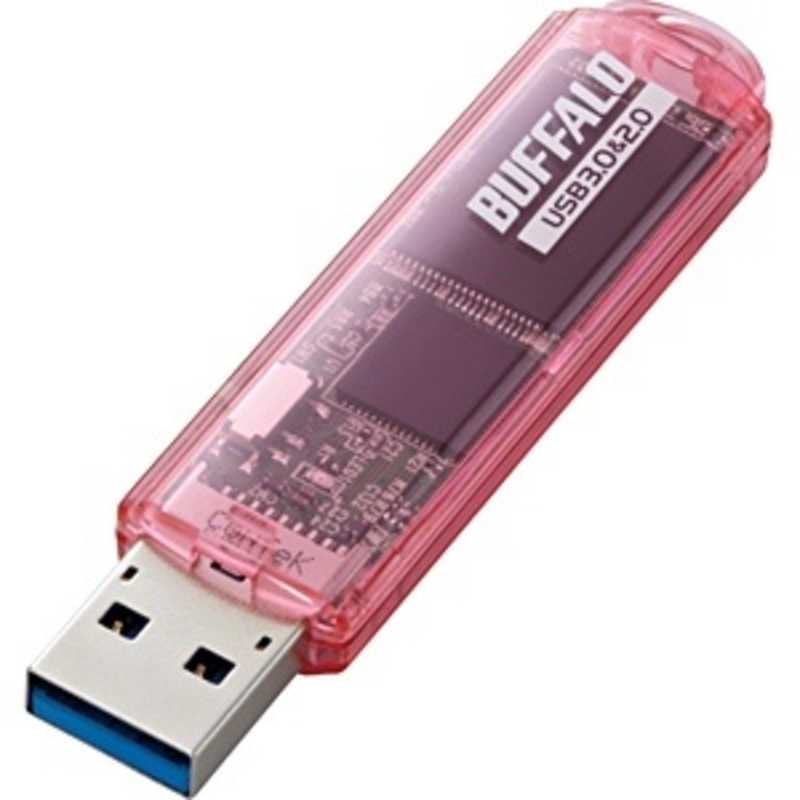 BUFFALO BUFFALO USBメモリ ピンク [16GB /USB3.0 /USB TypeA /キャップ式] RUF3-C16GA-PK RUF3-C16GA-PK
