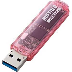 BUFFALO USBメモリ ピンク [16GB /USB3.0 /USB TypeA /キャップ式] RUF3-C16GA-PK