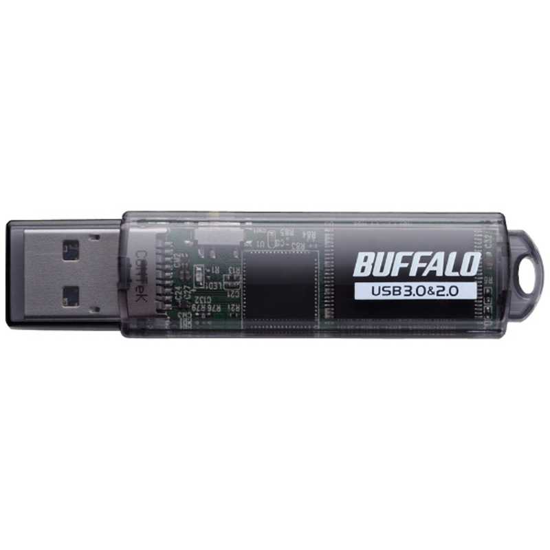 BUFFALO BUFFALO USBメモリー[64GB/USB3.0/キャップ式] RUF3-C64GA-BK RUF3-C64GA-BK