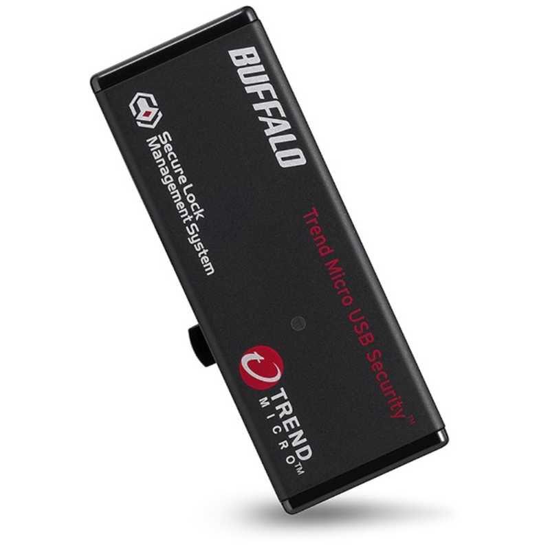 BUFFALO BUFFALO USBメモリー[8GB/USB3.0/スライド式]ウイルスチェックモデル RUF3-HS8GTV5 ブラック RUF3-HS8GTV5 ブラック