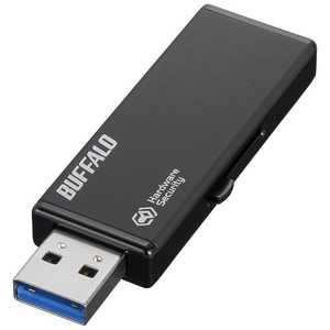 BUFFALO USB3.0メモリ 強制暗号化 RUF3-HSLシリーズ(32GB・ブラック) RUF3-HSL32G