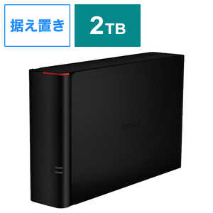 BUFFALO 外付けHDD ［2TB /据え置き型］ ブラック HD-GD2.0U3D