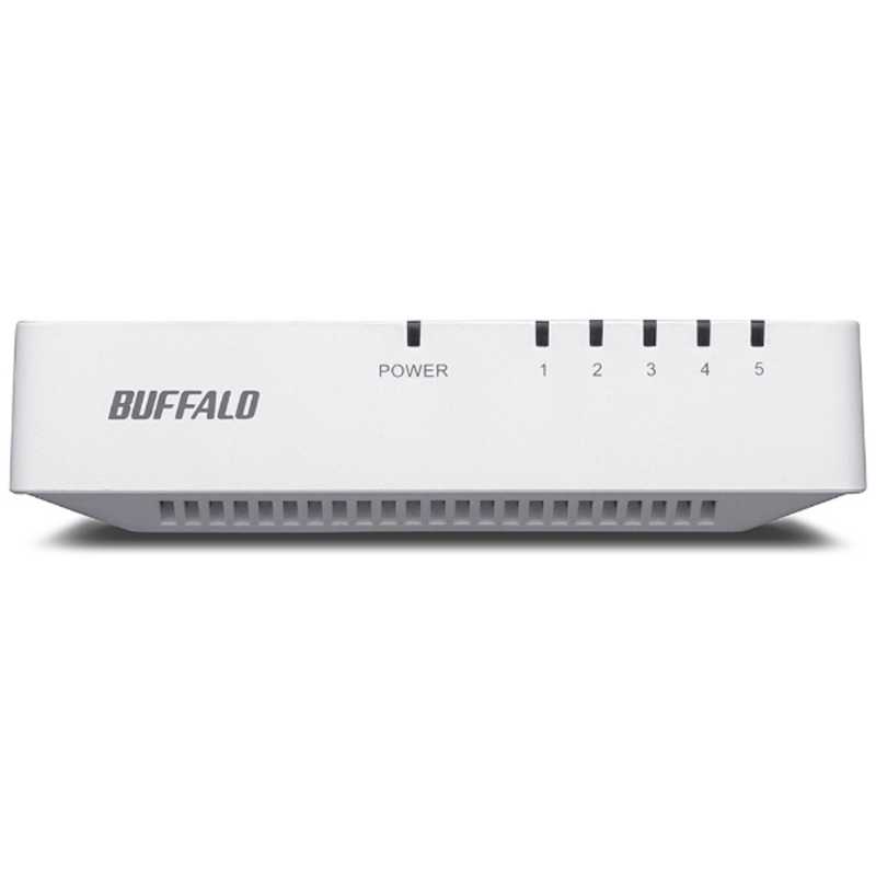 BUFFALO BUFFALO スイッチングハブ｢5ポート･100/10Mbps･ACアダプタ｣ホワイト LSW4-TX-5EPL/WHD LSW4-TX-5EPL/WHD