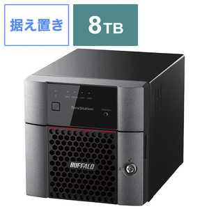 BUFFALO テラステｰション 小規模オフィス･SOHO向け2ドライブNAS HDD 8TB TS3210DN0802