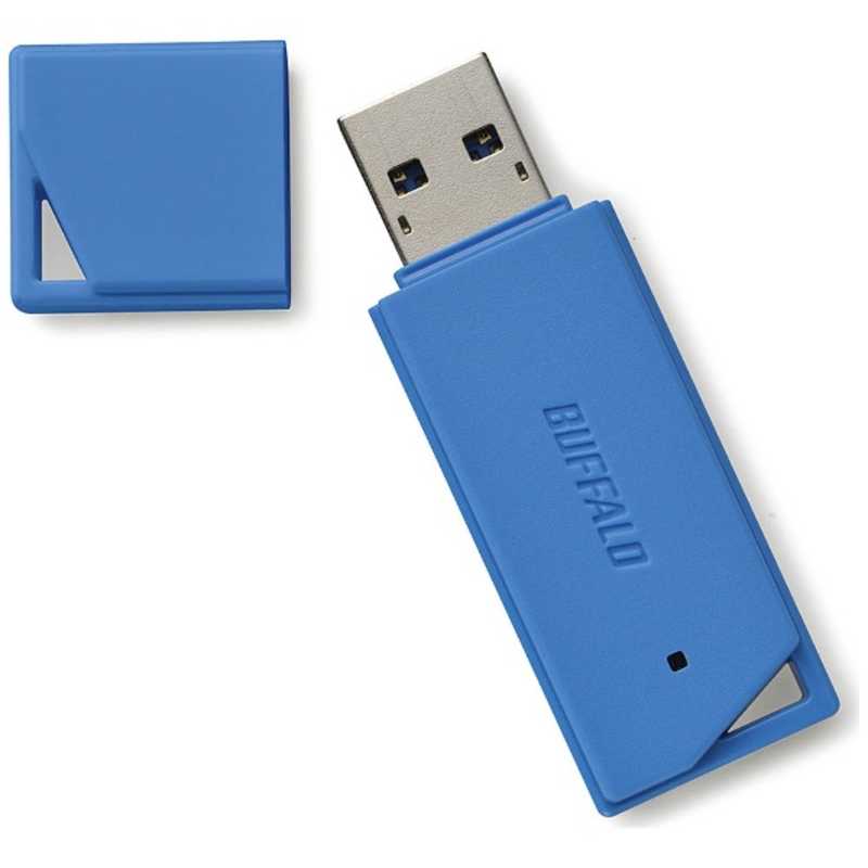 BUFFALO BUFFALO USBメモリー[16GB/USB3.1/キャップ式](ブルー) RUF3-K16GB-BL RUF3-K16GB-BL