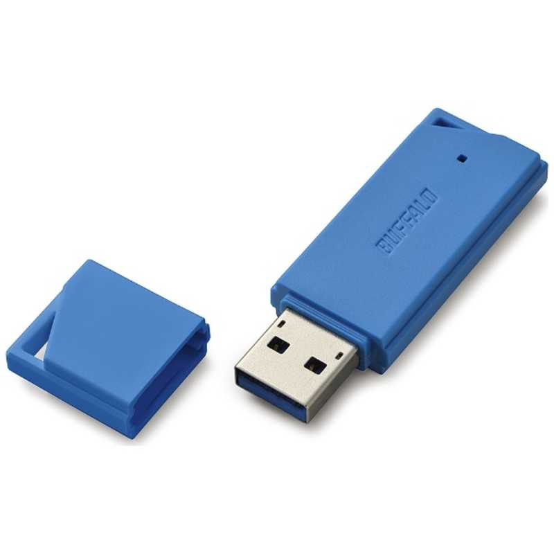 BUFFALO BUFFALO USBメモリー[32GB/USB3.1/キャップ式](ブルー) RUF3-K32GB-BL RUF3-K32GB-BL