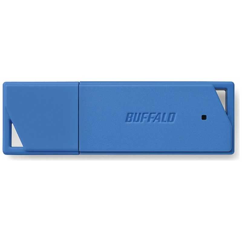 BUFFALO BUFFALO USBメモリー[64GB/USB3.1/キャップ式](ブルー) RUF3-K64GB-BL RUF3-K64GB-BL