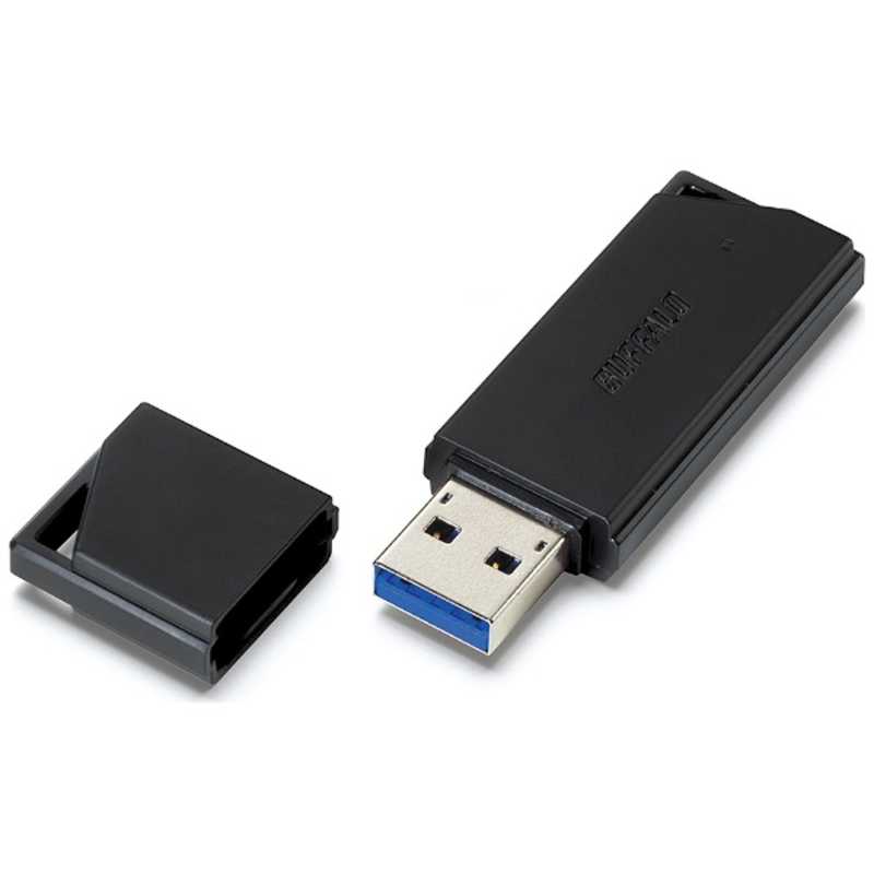 BUFFALO BUFFALO USBメモリー[128GB/USB3.1/キャップ式](ブラック) RUF3-K128GB-BK RUF3-K128GB-BK