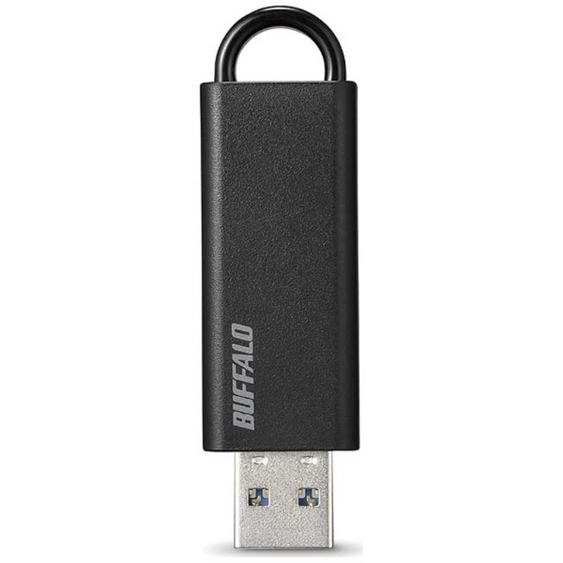 BUFFALO BUFFALO USBメモリー 16GB USB3.1 ノック式 (ブラック) RUF3-KS16GA-BK RUF3-KS16GA-BK