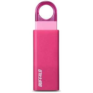 BUFFALO USBメモリー 16GB USB3.1 ノック式 (ピンク) RUF3-KS16GA-PK