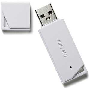 BUFFALO USBメモリｰ[16GB/USB2.0/キャップ式](ホワイト) RUF2-KR16GA-WH