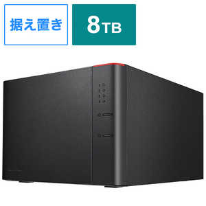 BUFFALO 外付けHDD ブラック [据え置き型 /8TB] HD-QHA8U3/R5
