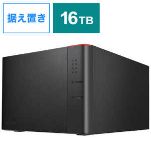 ＜コジマ＞ BUFFALO 外付けHDD ブラック [据え置き型 /16TB] 受発注商品 HDQHA16U3R5