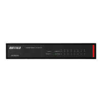 BUFFALO スイッチングハブ[8ポート・Gigabit対応・ACアダプタ] 法人