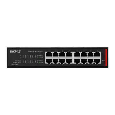 BUFFALO スイッチングハブ[16ポート・Gigabit対応・ACアダプタ] 法人