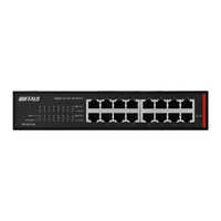BUFFALO スイッチングハブ[16ポート・Gigabit対応・ACアダプタ] 法人