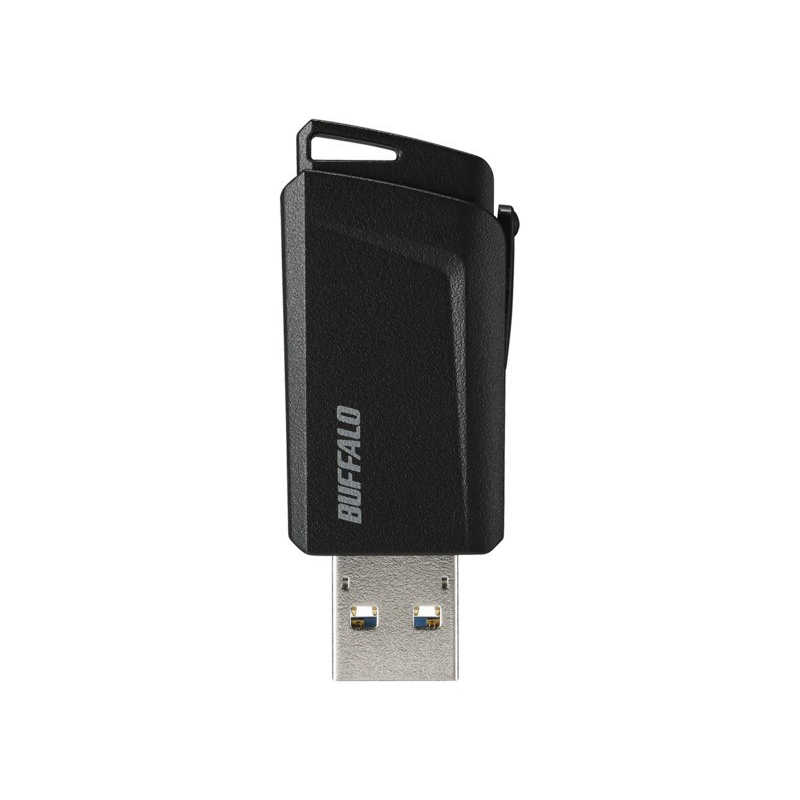 BUFFALO BUFFALO USBメモリー[32GB/USB3.1/ノック式] RUF3-SP32G-BK ブラック RUF3-SP32G-BK ブラック