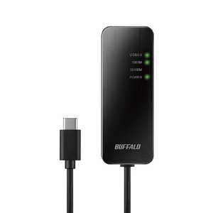 BUFFALO Gigaб Type-C USB3.1(Gen1)LANץ LUA4-U3-CGTE-BK ֥å